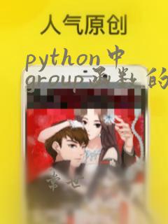 python中group函数的用法