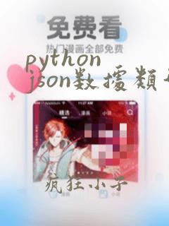 python json数据类型