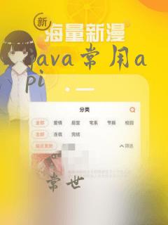 java常用api