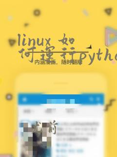 linux 如何运行python文件