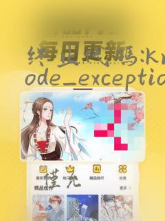 终止代码:kmode_exception_not_handled