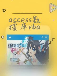 access数据库vba
