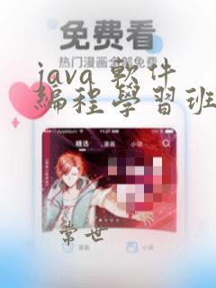 java 软件编程学习班