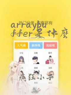 arraybuffer是什么数据类型