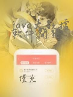 java大数据软件开发