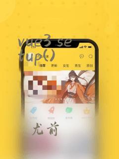 vue3 setup()