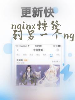 nginx转发到另一个nginx