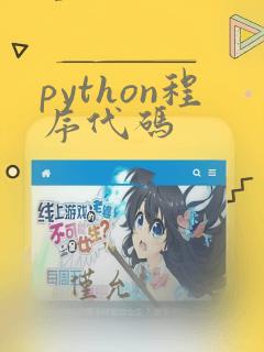 python程序代码