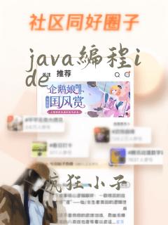 java编程ide