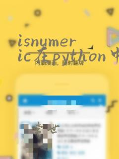 isnumeric在python中的用法