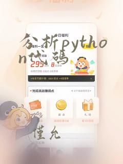 分析python代码