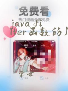 java filter函数的用法
