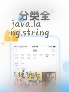 java.lang.string