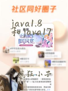 java1.8和java17