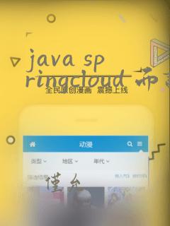 java springcloud 面试题