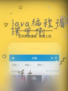 java编程循环实例