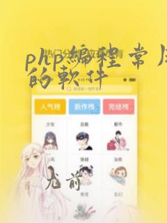 php编程常用的软件