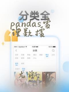 pandas处理数据