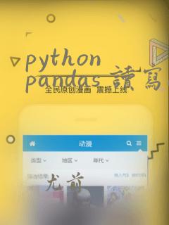 python pandas 读写excel