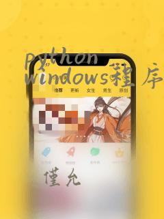 python windows程序