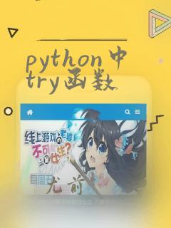 python中try函数