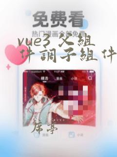 vue3 父组件调子组件方法