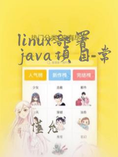 linux部署java项目常用命令