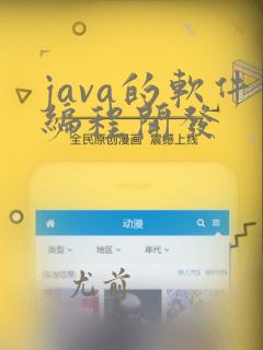 java的软件编程开发