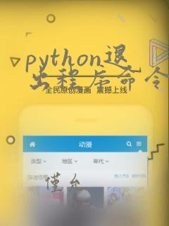 python退出程序命令
