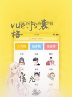 vue.js表格