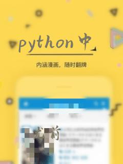 python中