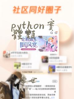 python实体类
