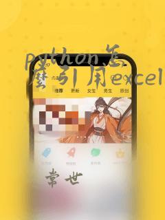 python怎么引用excel