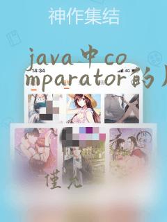 java中comparator的用法