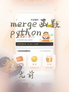 merge函数python
