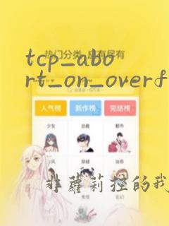 tcp_abort_on_overflow