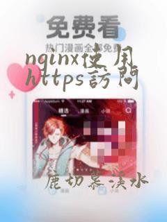 nginx使用https访问