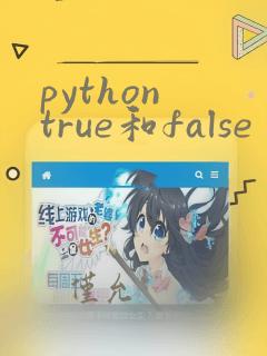 python true和false
