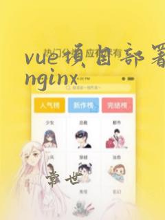 vue项目部署nginx