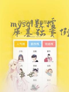 mysql数据库基础实例教程(第3版)(微课版)
