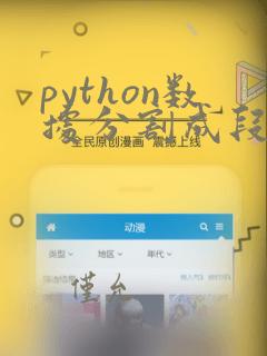 python数据分割成段