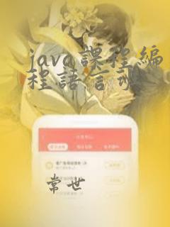 java课程编程语言班