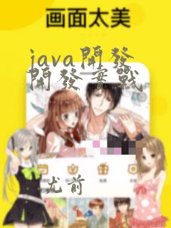 java开发 开发实战