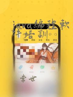 java编程软件培训