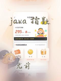java 指数