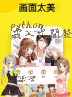 python 嵌入式开发案例