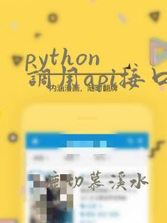 python 调用api接口