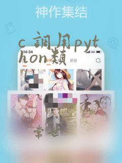 c 调用python类