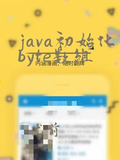 java初始化byte数组