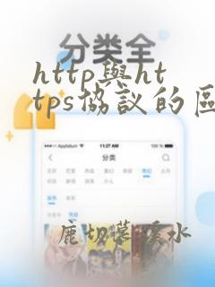 http与https协议的区别